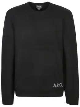 A.P.C.: Чёрный свитер 