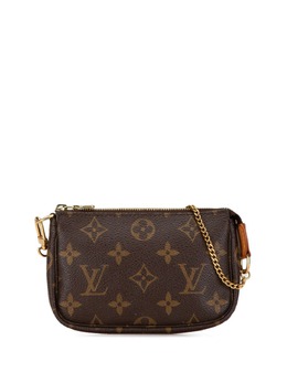 Louis Vuitton Pre-Owned: Коричневая сумка 