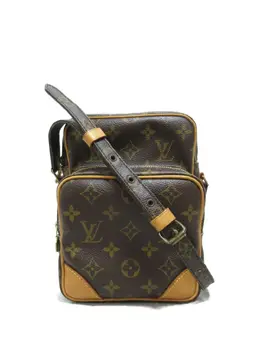 Louis Vuitton Pre-Owned: Коричневая сумка через плечо 