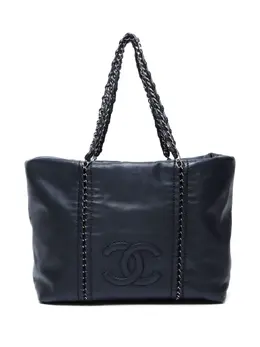 CHANEL Pre-Owned: Чёрная сумка 