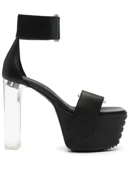 Rick Owens: Чёрные сандалии  Banana