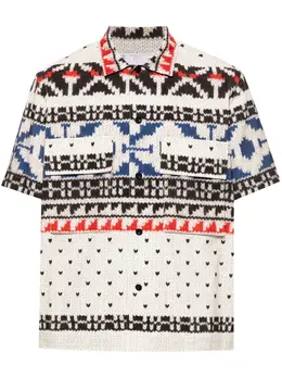 sacai: Чёрная рубашка 