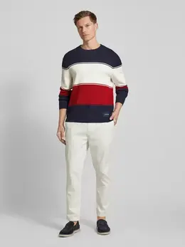 Tommy Hilfiger: Синий свитер 