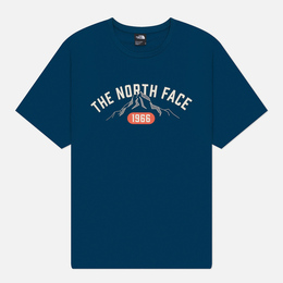 The North Face: Синяя футболка  Graphic