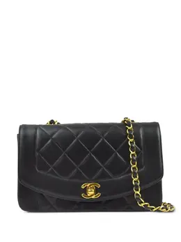 CHANEL Pre-Owned: Чёрная сумка 