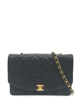 CHANEL Pre-Owned: Чёрная сумка 