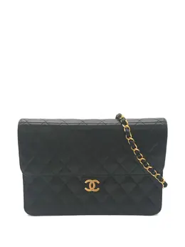 CHANEL Pre-Owned: Чёрная сумка 