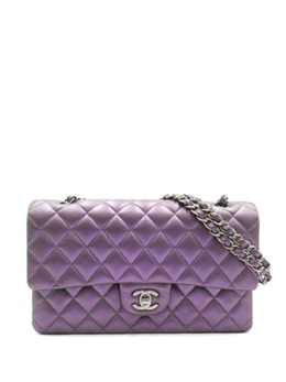 CHANEL Pre-Owned: Фиолетовая сумка 