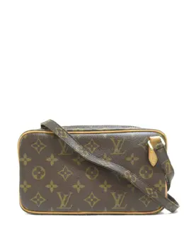 Louis Vuitton Pre-Owned: Коричневая сумка 