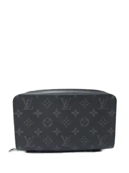 Louis Vuitton Pre-Owned: Чёрный кошелёк 