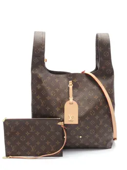 Louis Vuitton Pre-Owned: Коричневая сумка-шоппер 