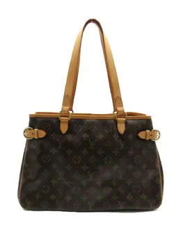 Louis Vuitton Pre-Owned: Коричневая сумка-шоппер 