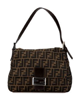 Fendi Pre-Owned: Коричневая сумка 