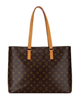 Louis Vuitton Pre-Owned: Коричневая сумка-шоппер 