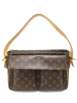 Louis Vuitton Pre-Owned: Коричневая сумка 