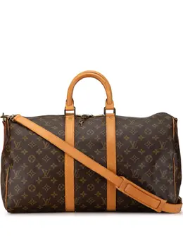 Louis Vuitton Pre-Owned: Коричневая сумка 