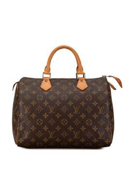 Louis Vuitton Pre-Owned: Коричневая сумка 