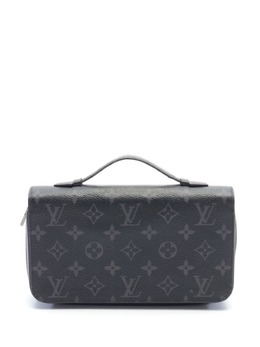 Louis Vuitton Pre-Owned: Чёрный кошелёк 