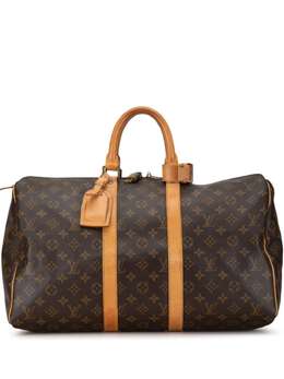 Louis Vuitton Pre-Owned: Коричневая сумка 