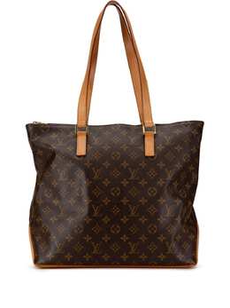 Louis Vuitton Pre-Owned: Коричневая сумка-шоппер 