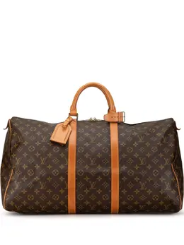 Louis Vuitton Pre-Owned: Коричневая сумка 