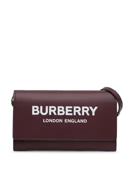 Burberry Pre-Owned: Красный кошелёк 