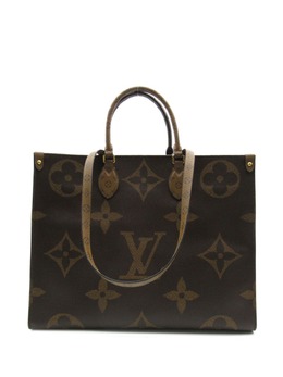 Louis Vuitton Pre-Owned: Коричневая сумка-шоппер 