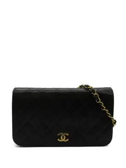 CHANEL Pre-Owned: Чёрная сумка 