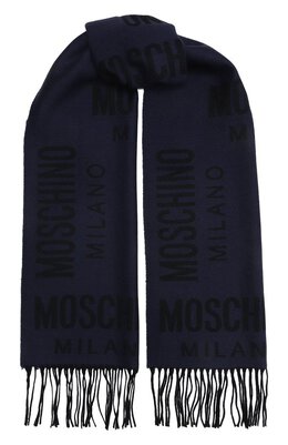 Moschino: Синий шарф 