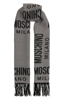 Moschino: Серый шарф 