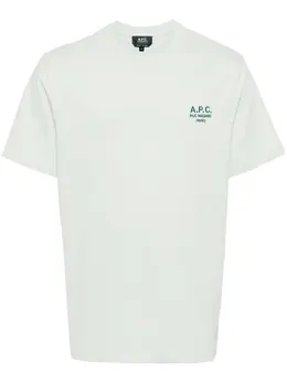 A.P.C.: Светлая футболка 