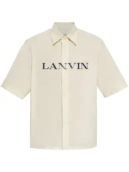 Lanvin: Рубашка с принтом 