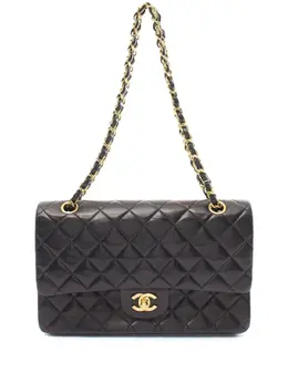 CHANEL Pre-Owned: Чёрная сумка 