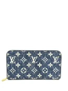 Louis Vuitton Pre-Owned: Голубой кошелёк 