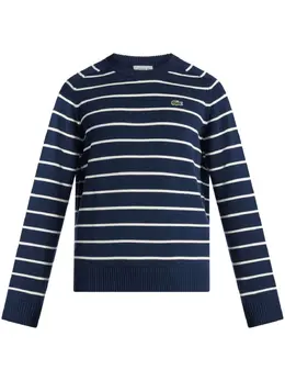 Lacoste: Свитер в полоску 
