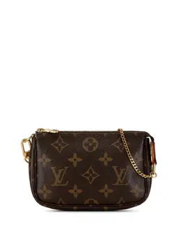 Louis Vuitton Pre-Owned: Коричневая сумка 