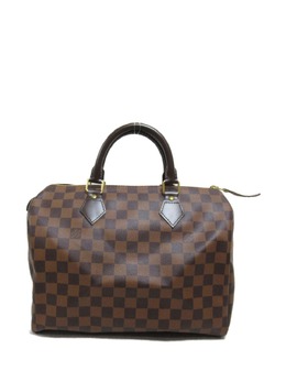 Louis Vuitton Pre-Owned: Коричневая сумка 