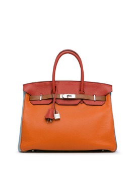 Hermès Pre-Owned: Оранжевая сумка 