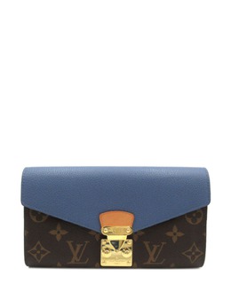 Louis Vuitton Pre-Owned: Коричневый кошелёк 