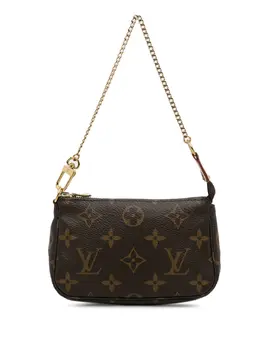 Louis Vuitton Pre-Owned: Коричневая сумка 