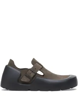 Birkenstock: Чёрные туфли 