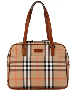 Burberry Pre-Owned: Коричневая сумка 