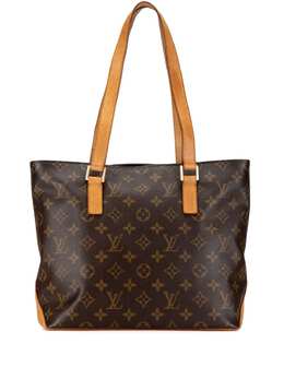 Louis Vuitton Pre-Owned: Коричневая сумка-шоппер 