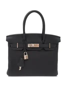 Hermès Pre-Owned: Чёрная сумка 