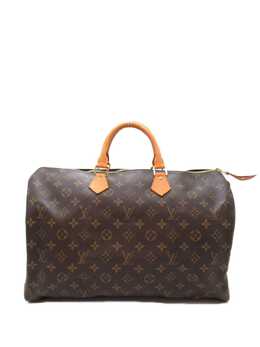 Louis Vuitton Pre-Owned: Коричневая сумка-шоппер 