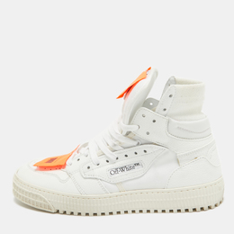 Off-White: Белые кроссовки  Off Court