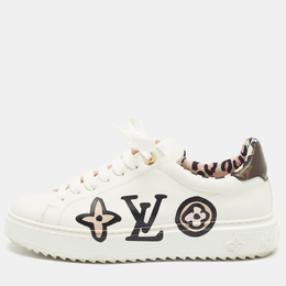 Louis Vuitton: Белые кроссовки 
