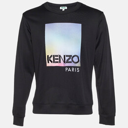 Kenzo: Чёрный свитшот 