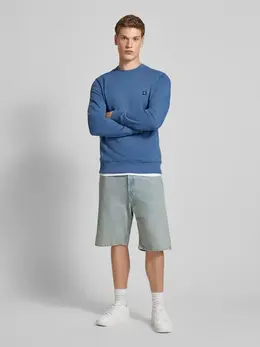 Calvin Klein Jeans: Синий свитшот 