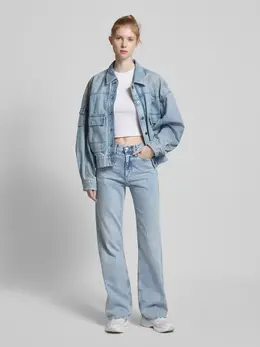 Calvin Klein Jeans: Голубые джинсы 